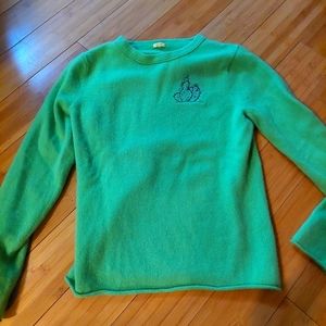 Vintage J. Crew cactus sweater CASHMERE 🌵